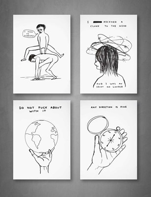 Lot 51 - David Shrigley (British 1968-), 'Human Behaviour', 2022