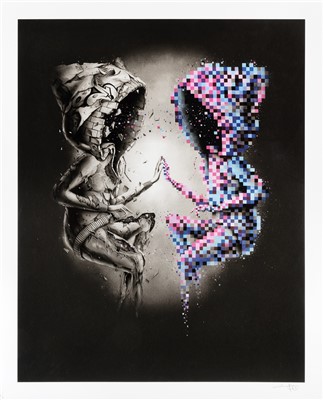 Lot 253 - Pez (French), 'Twin Pix', 2016