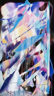 Lot 93 - Katharina Grosse (German 1961-), 'O.T.', 2018