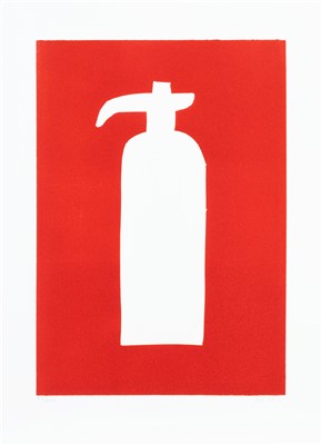 Lot 40 - David Shrigley (British b.1968), 'Fire Hydrant', 2014