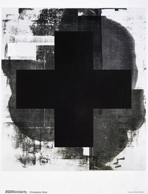 Lot 16 - Christopher Wool (American 1955-), '2020 Migrate Art Solidarity', 2020