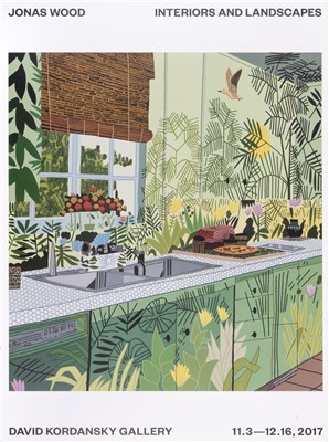 Lot 41 - Jonas Wood (American b.1977), ‘Interiors And Landscapes’, 2017