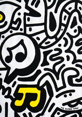 Lot 288 - Mr Doodle (British 1994-), 'Square from Acrylicize', 2017