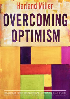 Lot 52 - Harland Miller (British b.1964), 'Happiness The Case Against It & Overcoming Optimism', 2016