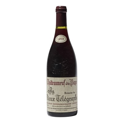 Lot 167 - 6 bottles 1993 Chateauneuf-du-Pape Vieux Telegraphe