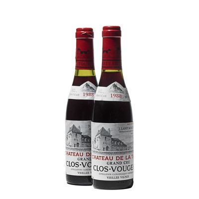 Lot 89 - 14 half-bottles 1988 Clos Vougoet VV Ch de la Tour