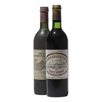 Lot 23 - 10 bottles Mixed 1982 Claret