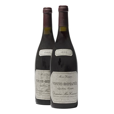 Lot 98 - 2 bottles 1993 Vosne-Romanee Meo-Camuzet