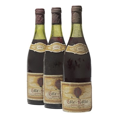Lot 169 - 11 bottles 1978 Cote-Rotie Cote Blonde Champet