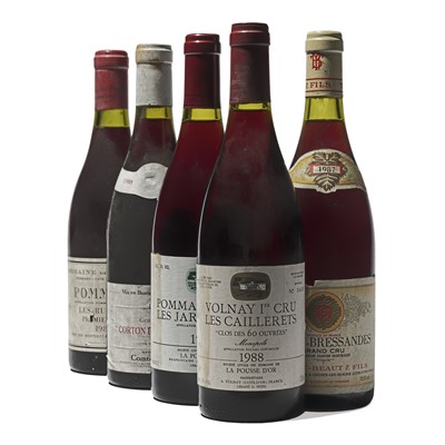Lot 101 - 6 bottles Mixed Cote de Beaune Reds