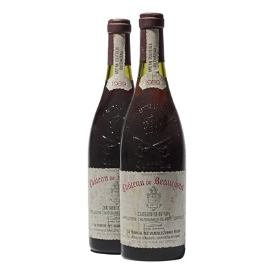 Lot 171 - 5 bottles 1989 Ch de Beaucastel