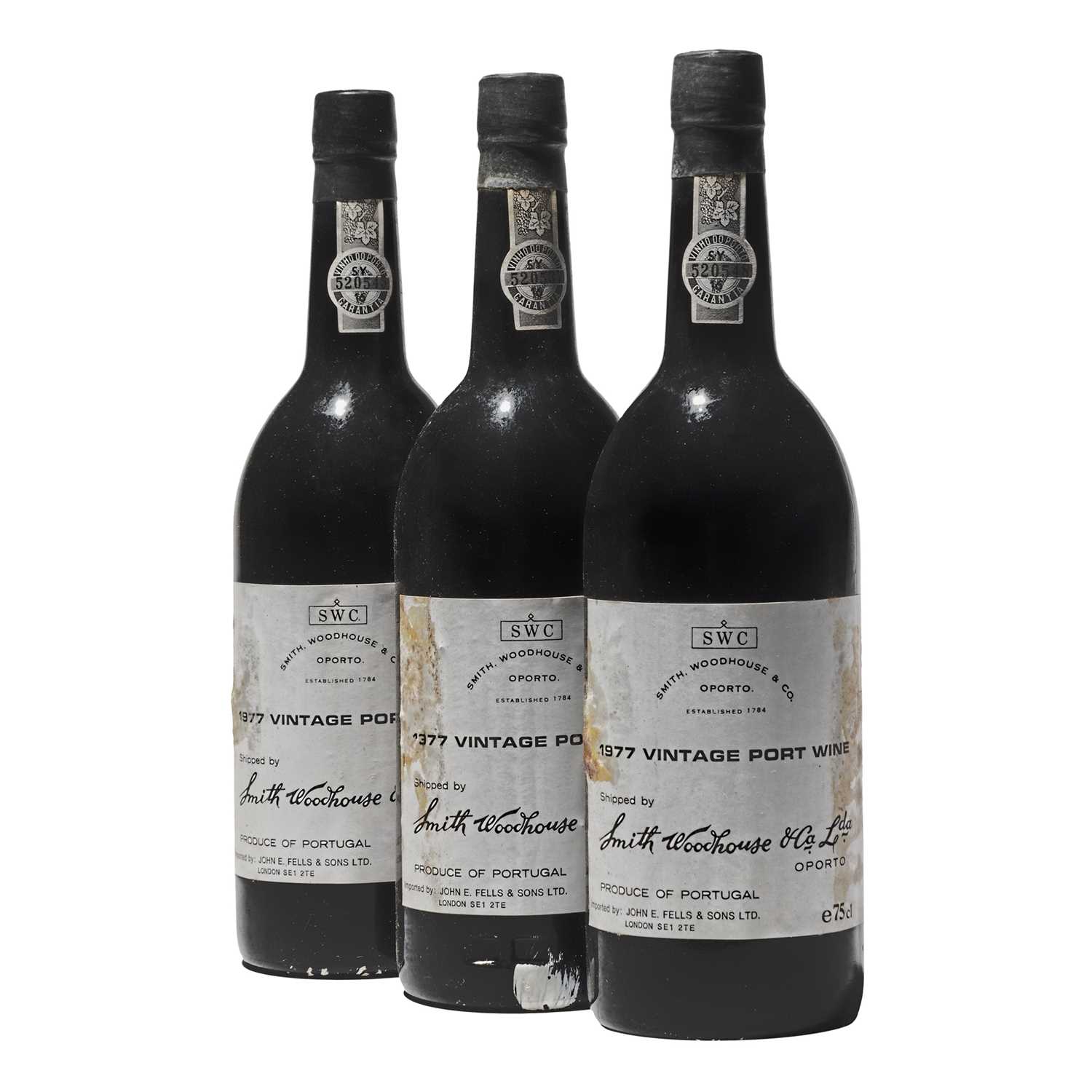 Lot 1 - 12 bottles 1977 Smith Woodhouse
