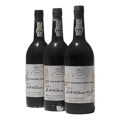 Lot 1 - 12 bottles 1977 Smith Woodhouse