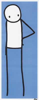 Lot 159 - Stik (British 1979-), 'Hip (Blue)', 2013