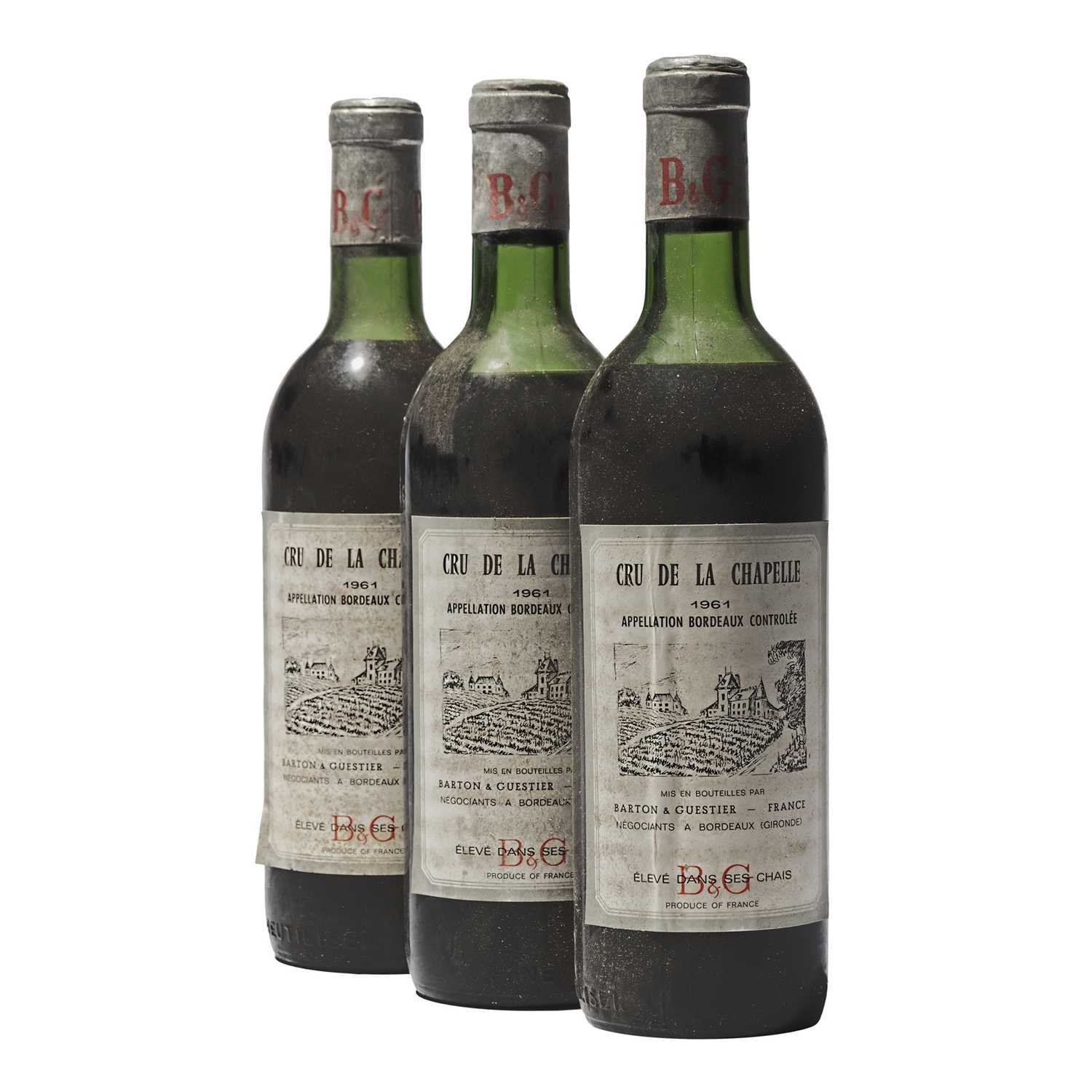 Lot 38 - 12 bottles 1961 Cru de la Chapelle