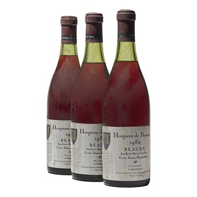 Lot 113 - 12 bottles 1982 Hospices de Beaune Beaune Cuvee Dames Hospitalieres