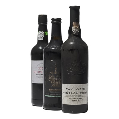 Lot 3 - 6 bottles Mixed Port