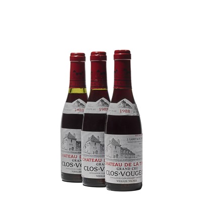 Lot 114 - 24 half-bottles Clos Vougeot VV Ch de la Tour