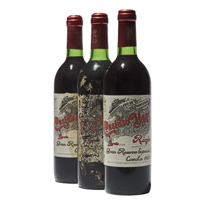 Lot 221 - 6 bottles 1987 Castillo Ygay Reserva Especial