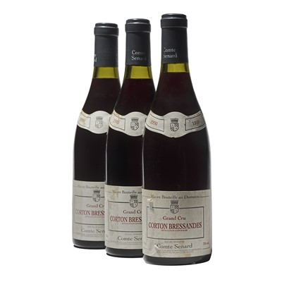 Lot 123 - 12 bottles 1990 Corton Bressandes Comte Senard
