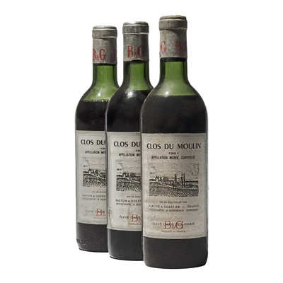 Lot 51 - 7 bottles 1961 Clos du Moulin