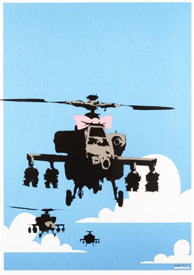 Lot 459 - Banksy (British b,1974), 'Happy Choppers', 2003