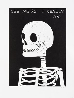 Lot 59 - David Shrigley (British 1968-), 'See Me As I Really Am', 2022