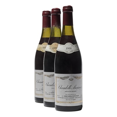 Lot 140 - 6 bottles 1988 Chambolle-Musigny Confuron-Cotetidot