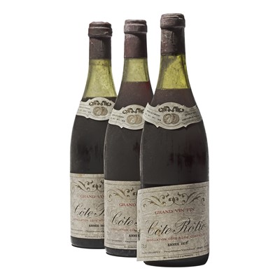 Lot 180 - 6 bottles 1976 Cote-Rotie Champet