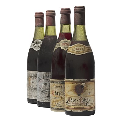 Lot 182 - 4 bottles Mixed Cote Rotie