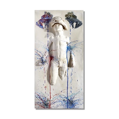 Lot 296 - Schoony & Don, 'Boy Soldier Panel'