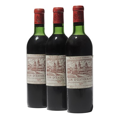 Lot 58 - 3 bottles 1970 Ch Cos d'Estournel