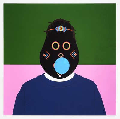 Lot 61 - Dennis Osadebe (Nigerian 1991-), 'Bubblegum', 2018