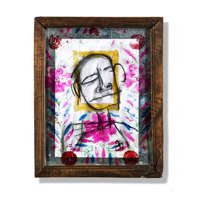 Lot 100 - Matías Sánchez (German 1972-), 'Retrato Masculino (Male Portrait)', 2002
