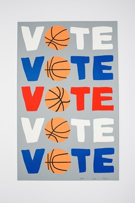 Lot 225 - Jonas Wood (American 1977-), 'Vote', 2018