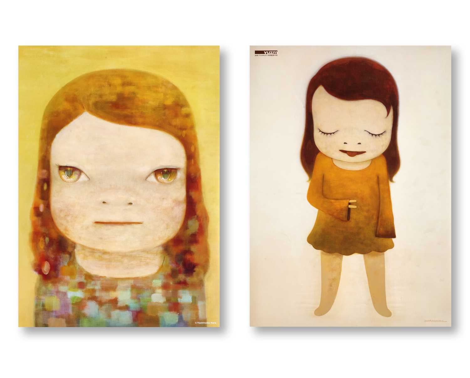 Lot 169 - Yoshitomo Nara (Japanese 1959-), 'Hazy Humid Day & Jolie The Little Thinker', 2021