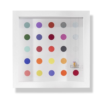 Lot 119 - Roy's People (British), 'Scrubbed Out - Spots (Silver Glitter)'