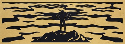 Lot 22 - Cleon Peterson (American 1973-), 'The Seeker (White)', 2022