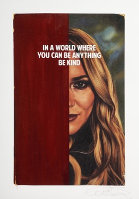 Lot 23 - Connor Brothers (British Duo), 'In A World Where You Can Be Anything Be Kind', 2022