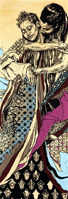 Lot 285 - Swoon (American b.1977), ‘Switchback Sisters’, 2008