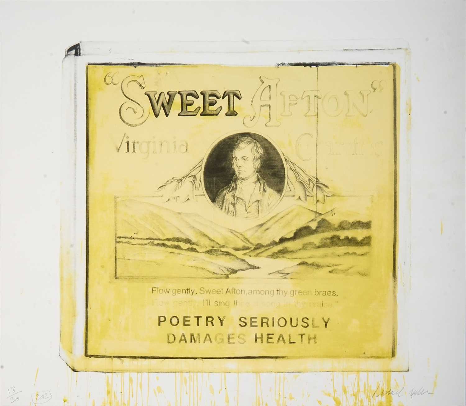 Lot 145 - Harland Miller (British 1964-), 'Sweet Afton', 2012