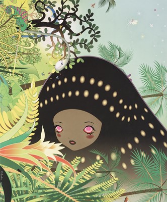 Lot 14 - Chiho Aoshima (Japanese 1974-), 'Building Head Chameleon', 2005
