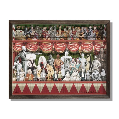Lot 239 - Peter Blake (British 1932-), '3D Circus (Left)', 2013