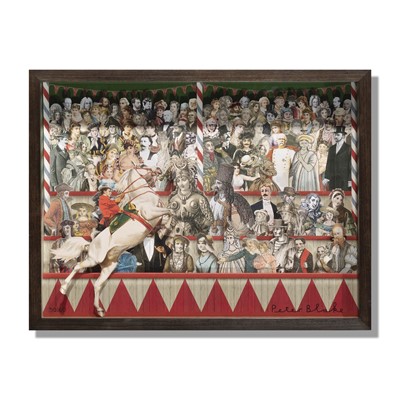 Lot 238 - Peter Blake (British 1932-), '3D Circus (Center)', 2013