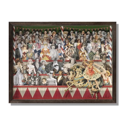 Lot 240 - Peter Blake (British 1932-), '3D Circus (Right)', 2013