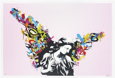 Lot 220 - Martin Whatson (Norwegian b.1984), 'Angel (Pink)', 2013