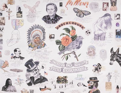Lot 104 - Wes Lang (American 1972-), 'In God We Trust', 2010