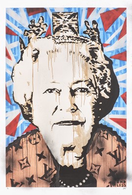 Lot 125 - Endless (British), 'Lizzy Vuitton Union Jack', 2021