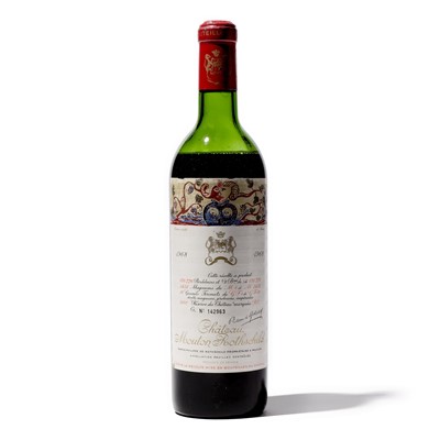 Lot 62 - 1 bottle 1968 Ch Mouton-Rothschild