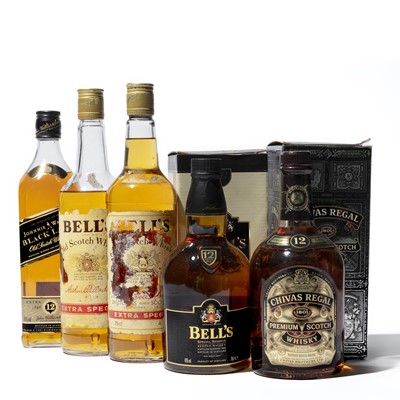 Lot 275 - 5 bottles Mixed Blended Scotch Whisky